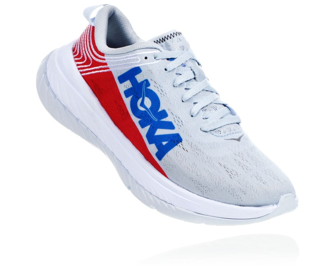 Hoka One One Carbon X Philippines - Womens Road Running Shoes - Red | BX6751309